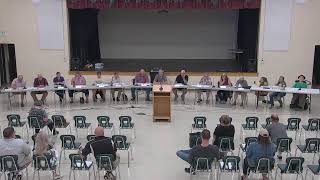 RSU73 School Board Meeting 8222024 [upl. by Brechtel]