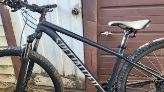 Testing the 2024 specialized rockhopper part 2 coming later [upl. by Ahsiniuq]