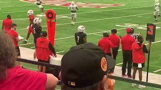 Free football  UNLV Football spring showcase vlog [upl. by Heathcote779]