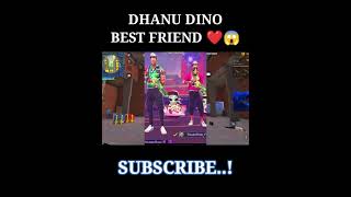 DHANU DINO BEST FRIEND IN FREEFIRE ❤️🔥  FREEFIRE FACTS maheshff freefire totalgaming [upl. by Nosaj]