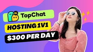 Topchat app Hosting 💵Topchat app se paise kaise kamayeyaar livu earnmoneyonline [upl. by Ahtelahs707]