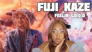 FUJII KAZE FEELIN GOOD REACTION  HE NEVER MISSES [upl. by Estele]