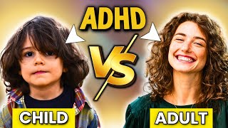 ADHD in Adults Vs Children [upl. by Shayla]