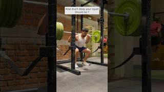 How deep your squat should be ✅ short [upl. by Tacklind]