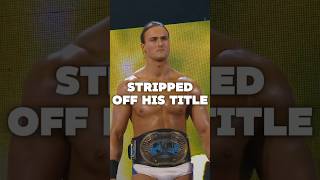 When Drew McIntyre was STRIPPED of his title [upl. by Brock]