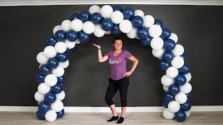 How to Make a Balloon Arch Without Stand [upl. by Ttik]