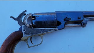 Colt Walker 1847 black powder revolver [upl. by Lauter]