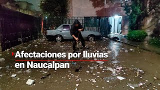 EMERGENCIA EN NAUCALPAN  Nuevamente se desbordó la presa San Rafael Chamapa [upl. by Cavan]