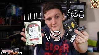 SSD VS HDD for Gaming [upl. by Ahsuatal]