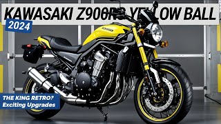 HIGHLY ANTICIPATED 2024 Kawasaki Z900RS Yellow Ball Unveiled with Exciting Upgrades [upl. by Yekim]