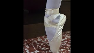 COMO HACER ZAPATILLAS DE PUNTA PARA BALLET Diy ballet hechoencasa zapatillasdepuntas [upl. by Harrod]