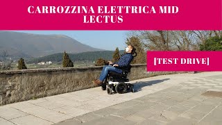 TEST DRIVE Carrozzina elettronica Karma Mid Lectus • disabiliabilinet [upl. by Aenehs992]