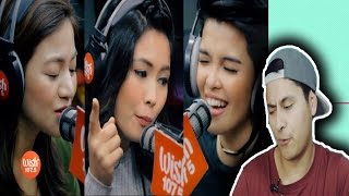 Kyla Yeng and KZ perform quotPut Your Records Onquot Wish 1075 [upl. by Atalya]