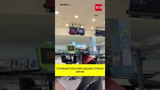 Japan earthquake Shocking visuals caught on camera  Japan Tsunami  New Year’s Day  2024 [upl. by Suilenrac]