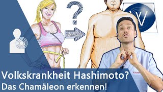 Hashimoto Thyreoiditis  Ein übles Chamäleon Übergewicht Müdigkeit Haarausfall amp weitere Symptome [upl. by Yrrap]