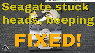 Why your Seagate external hard drive is beeping beeping hard drives can be recovered with this fix [upl. by Ailel197]