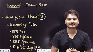 Phase 1 Bank Exams Over Focus on These Upcoming Jobs  SBI PO Clerk RBI Assistant Update [upl. by Aihtenak584]