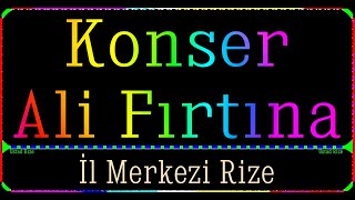 036Ali Fırtına KonserRize [upl. by Amre]