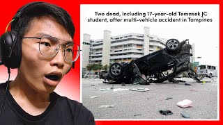 Singapores Most Fatal Car Accident in 2024 [upl. by Nanaj]