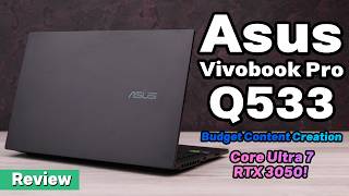 Asus Vivobook Pro 15 Q533MJ Review  Unleash Your Creativity [upl. by Odlanor37]