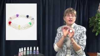 Gemstone Therapy Spray Demonstration Color Rays and Target Areas [upl. by Theodore]