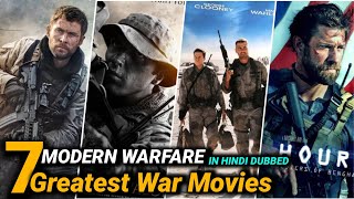 Top 7 Greatest War Movies in Hindi Dubbed  Top 7 Best War Movies in Hindi [upl. by Atnod462]