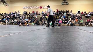 Adalie GarzaAndrews 11424 montrose dual meet match 1 [upl. by Nirrak]