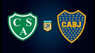 Samiento vs Boca EN VIVO  Fecha 22  Liga Profesional 2024 [upl. by Ecarg776]