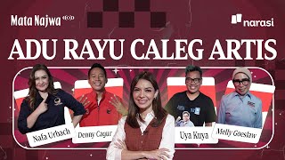 Adu Rayu Caleg Artis  Mata Najwa [upl. by Aissatsana]