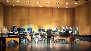 Ionisation  Edgard Varese Buffalo State College Percussion Ensemble [upl. by Aserat86]