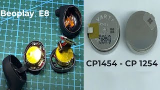 Replace the battery Beoplay E8  Right CP1454  Left CP1254  Repair And Rework [upl. by Nohtan]