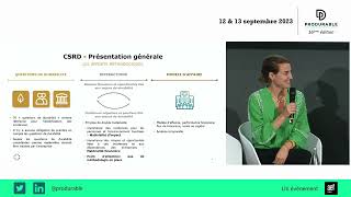 Défis et ambitions du déploiement de CSRD [upl. by Gabbi]