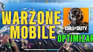 COMO OPTIMIZAR EL WARZONE MOBILE 60FPS DISPOSITIVOS GAMA MEDÍABAJA 100 [upl. by Geoffry]