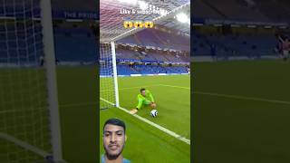 Impossible goalkeeper saves part2😳😱 football impossiblesaves futbolcr7 messi trendingedit [upl. by Tesler544]