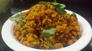 मुग डाळी ची भाजी mungdal mungdalrecipemugdal chi sukhi bhaji recipi in Marathi [upl. by Oech]