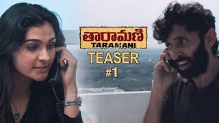 Taramani Movie Teaser 01  Andrea Jeremiah  Vasanth Ravi  Anjali  TFPC [upl. by Hgielyk379]