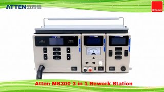 Atten MS300 3 in 1 rework station [upl. by Htiek]