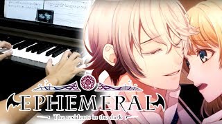 Otome Game EMPHEMERAL  Resident In The Dark Piano Sheet Theme 4 [upl. by Nicodemus]