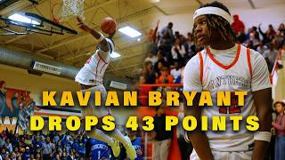 8th Grader Who Scored 60 pts is back Kavian Bryant Makes Season Debut with 43 points Westwood [upl. by Atirrehs]