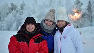 SURPRISE CHRISTMAS TRIP TO LAPLAND FINLAND WITH TUI  KITTILA  LEVI  PANORAMA HOTEL SANTA [upl. by Bolte949]