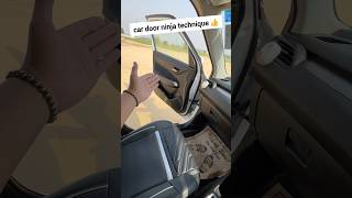 कार का door बंद करने की ninja technique 👍  car door wont close  wagonoctane shorts [upl. by Fishback]