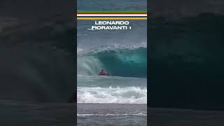 The only Italian representative out there Leonardo Fioravanti OlympicSurfing [upl. by Marijo]