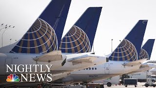 United Airline’s New Plan To Deal With Overbooked Flights  NBC Nightly News [upl. by Lusty]