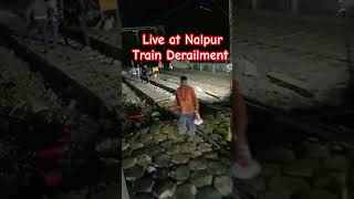 नालपुर में ट्रेनnews18bangla banglanews shortsfeed trainderailed shorts [upl. by Samled467]