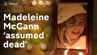 Madeleine McCann ‘assumed dead’ by German prosecutors [upl. by Olimac32]