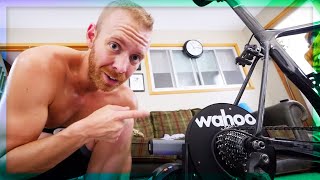 Heres How I Setup the Wahoo Kickr with Zwift  Triathlon Taren [upl. by Enneirb]