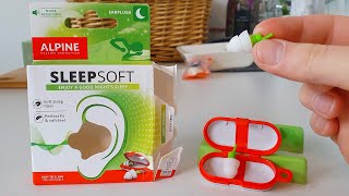 Alpine SleepSoft Earplugs For Sleeping Unboxing amp Review [upl. by Harahs312]