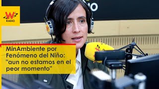 ¿Colombia está preparada para el Fenómeno del Niño MinAmbiente responde [upl. by Ardnasac]