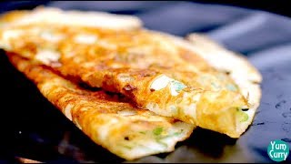 Rava dosa  Instant rava dosa  Rawa dosa  Instant dosa recipe [upl. by Aimat319]