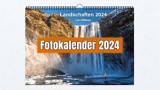 Mein Landschaftsfotografie Fotokalender 2024 😍📅 [upl. by Lonee481]